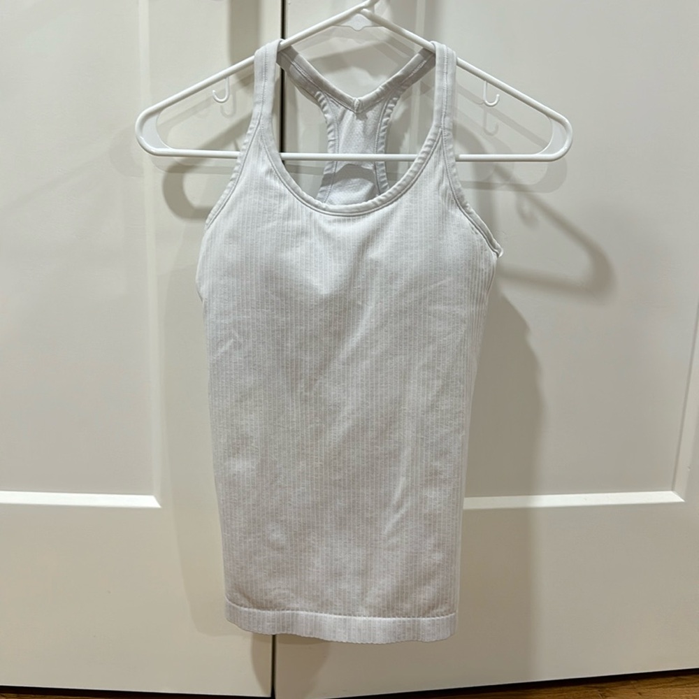 ATTRACO Ribbed Workout Tank Top Size M